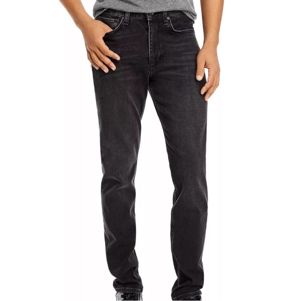 Rag & Bone Men’s Button Fly Black Jeans